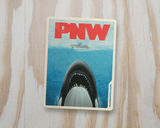 PNW Jaws - Orca Whale Sticker