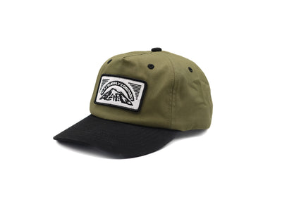 Banner Snapback Hat Fern/Black