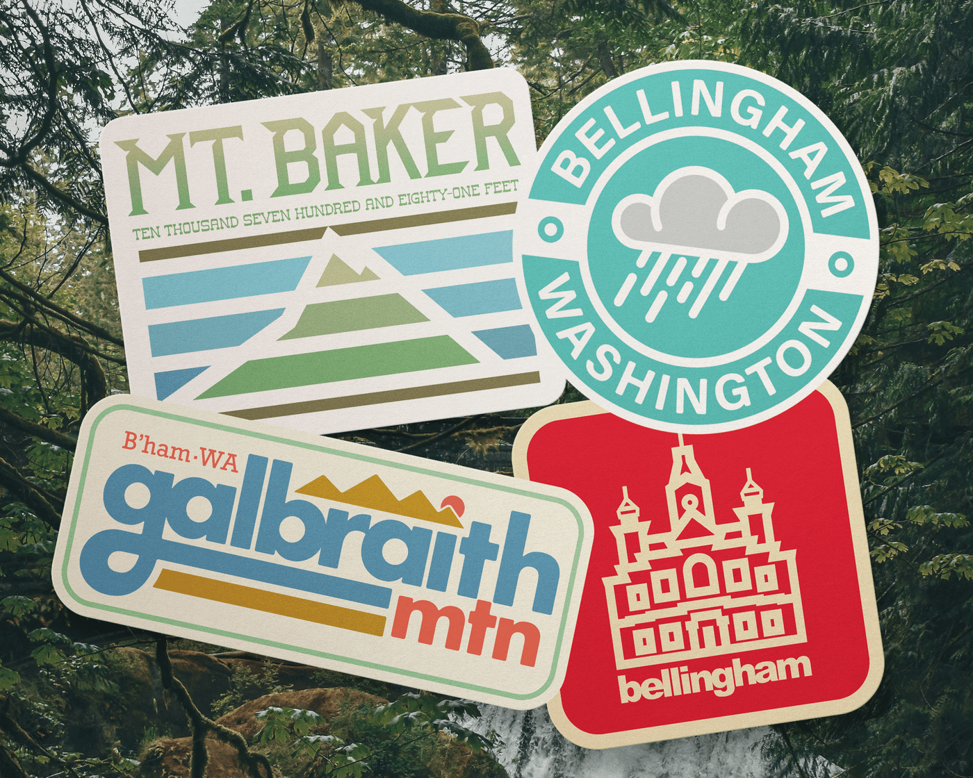 Bellingham Sticker Pack
