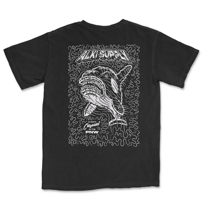 P*v様 W.&L.T. ウォルト 1996SS KILLERシャークTシャツ Killer Whale Tee Shirt – Alki Supply