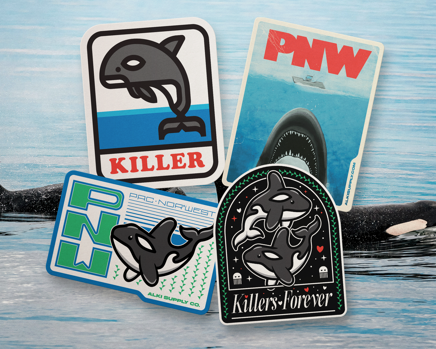 Orca Sticker Pack