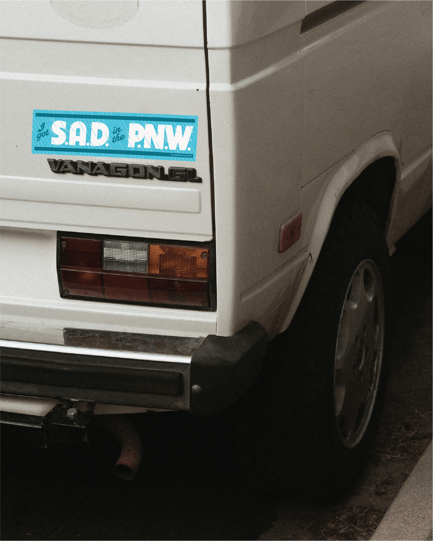 I got S.A.D. in the P.N.W. Bumper Sticker