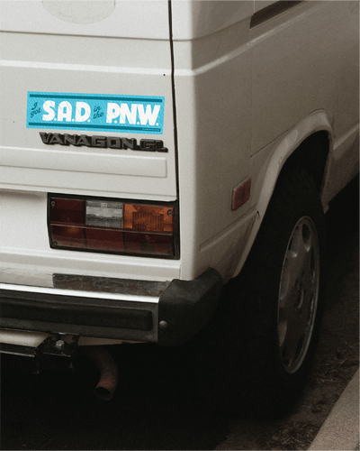 I got S.A.D. in the P.N.W. Bumper Sticker