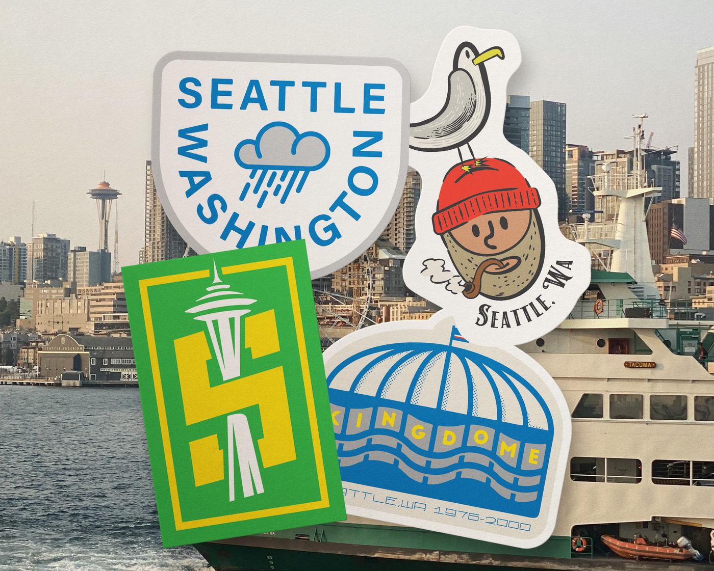 Seattle Torrent Sticker Seattle Sticker Pack – Alki Supply