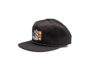 black snapback washington pnw hat