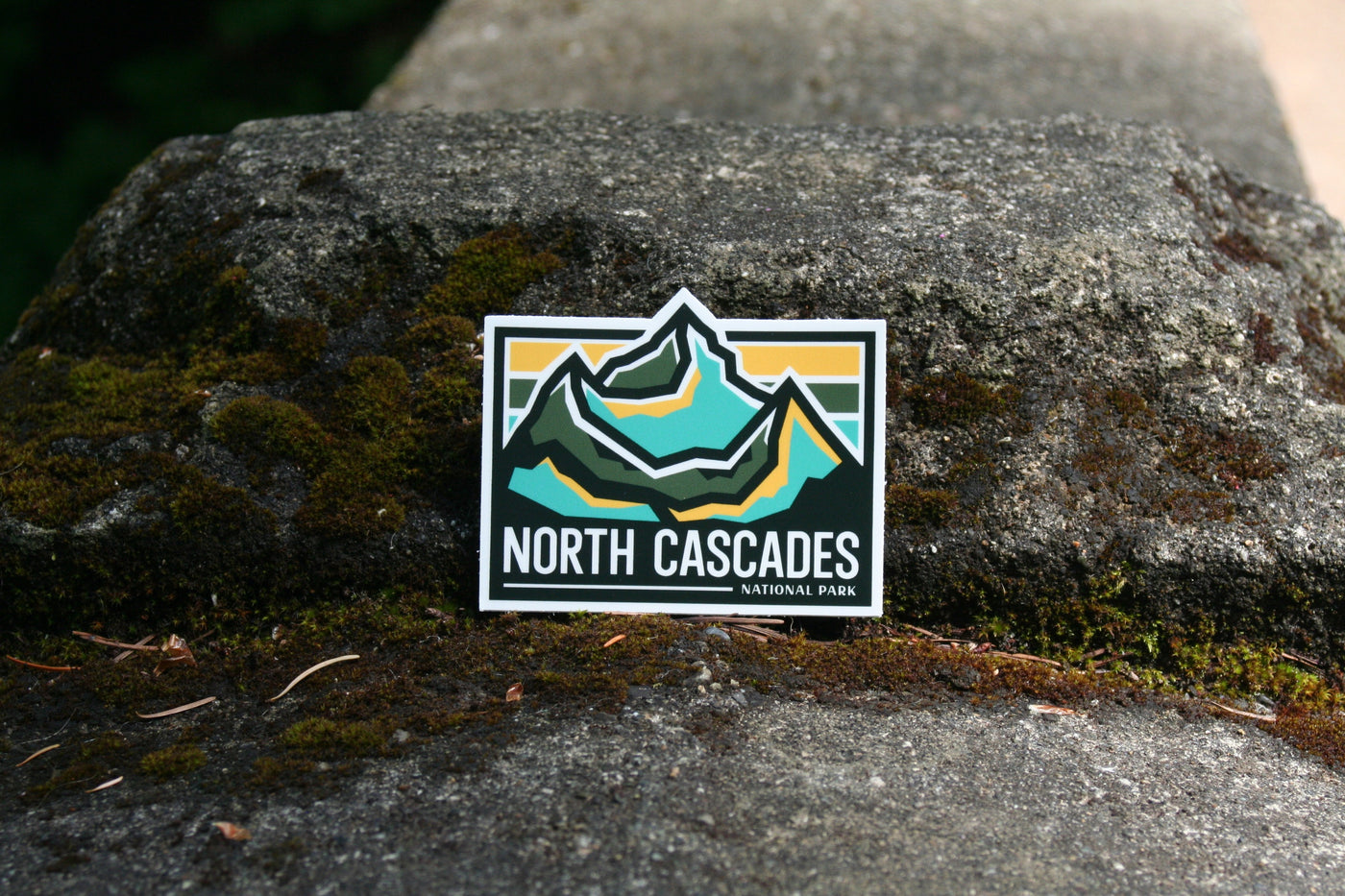 north cascades national park sticker