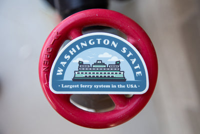 washington ferry sticker pnw sticker