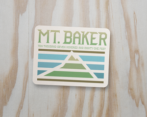 mount baker sticker