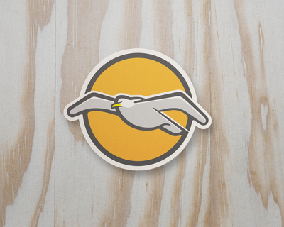 pnw seagull sticker